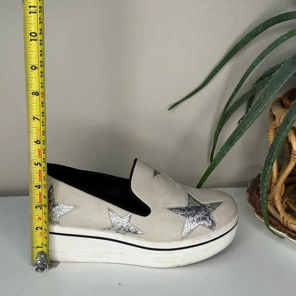 Stella McCartney Star Platform Slip-On Sneakers - EU 39 / US 9 - Picture 10 of 13